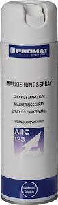 Promat Markeringsspray wit 500 ml spuitbus CHEMICALS