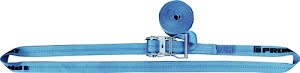 Sjorband DIN EN 12195-2 lengte 6 m breedte 35 mm met ratel LC omdr. 2000 daN PROMAT