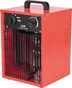 Appareil de chauffage électrique TSE-50A 655 m³/h 5 000 W NOW