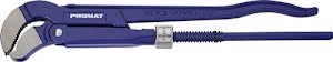 Pipe wrench, Swedish style overall L 420 mm clamping W 0-62 mm for pipe 1 1/2 in