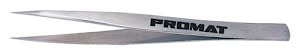 Universal tweezers overall length 130 mm PROMAT