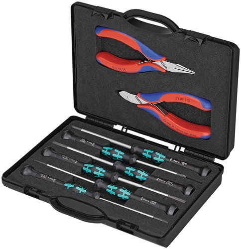 KNIP TOOL CASE FOR ELECTRONICS 210 MM