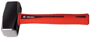 Club hammer Ultratec head weight 1250 g 3-component handle PEDDINGHAUS