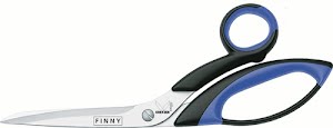 All-purpose scissors 200 mm with 2C eye black/grey KRETZER