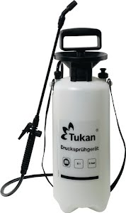 Pulvérisateur à pression Tukan 5 L contenu de remplissage 5 l 3 bar EPDM poids GLORIA