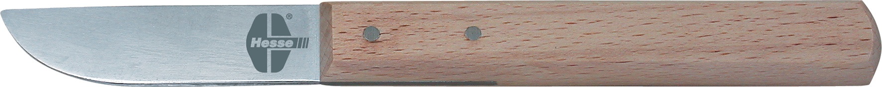 Lead knife length 192 mm blade length 70 mm wood HESSE