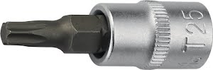 Dopsleutelbit 1/4 inch TX T20 lengte 32 mm PROMAT