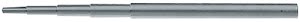 Trapvormige draaistift d. 6, 8, 10, 12, 14 mm lengte 250 mm PROMAT