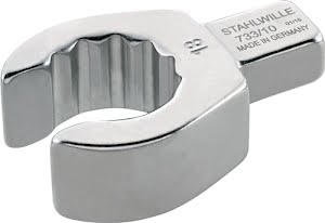 STAH OPEN RING-EINSTECK 733/10/A   22 MM