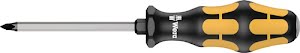 Screwdriver 918 SPZ size PZD 2, blade length 100 mm 2-component handle hexagon b