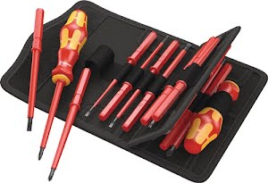 Screwdriver set KK VDE 17 Universal 1 17-part w. interchangeable blades, VDE ins