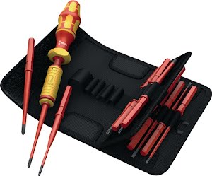 Torque screwdriver set 15-part 1.2-3 Nm slot/PH/PZD/PlusMinus/TX WERA