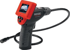 Caméra d'inspection micro CA-25 2,7 po. 480 x 234 17 mm LED 4 longueur du RIDGID