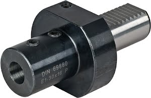 Gereedschapshouder E1 DIN 69880 span-d. 40 mm VDI30 passend voor keerplaatboor PROMAT