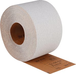 Abrasive paper roll 618 115 mm granulation 180 for paint/metal SiC 3M