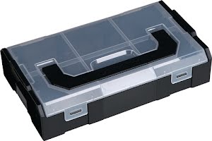 Mallette de rangement L-BOXX® Mini l258,5xPxH64mm 6 compartiments transparente BS SYSTEMS