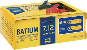 Acculader BATIUM 7-12 6/12 V effectief: 11/aritmetisch: 3-7 A GYS