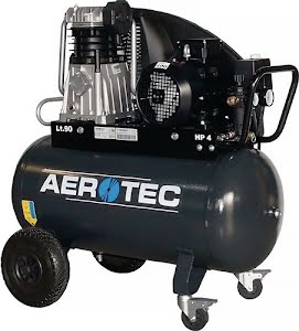 Compressor Aerotec 625-90-15 PRO 420 l/min 15 bar 3 kW 400 V 50 Hz 90 l AEROTEC