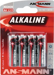 Batterie 1,5 V AA-AM3-Mignon 2800 mAh LR6 4906 4 pièce/blister ANSMANN