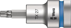 Socket bit 8767 C HF TORX® 1/2 inch T27 length 60 mm WERA