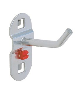Porte-outils lxHmm avec extrémité de crochet inclinée 5pcs/sachet KAPPES