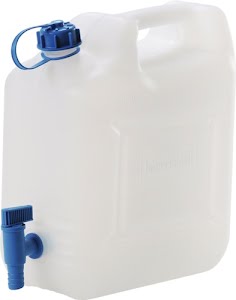 Waterjerrycan 12 l HD-PE H332xB334xD160 mm HÜNERSDORFF