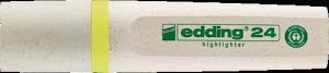 Textmarker 24 EcoLine geel streepbreedte 2-5 mm spitse punt EDDING