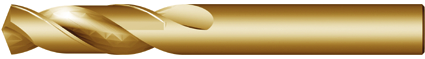 Dormer Valcový vrták A117 DIN 1897 HSSE Brass 9.80mm