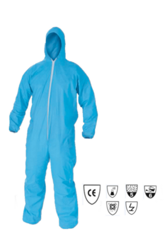Kleenguard Disposable coverall A65 with hood 99770 Blue XXL