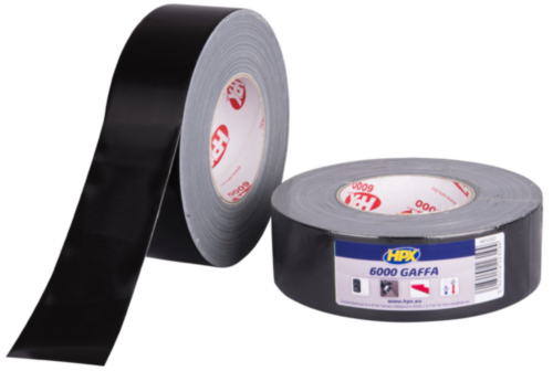 HPX 6000 Gaffer tape Zwart 48MMX50M