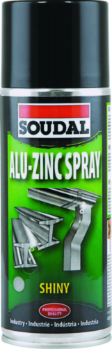 Soudal Technische spray 400 Aluminium