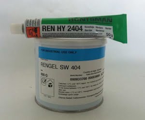 Gelcoat resin RenGel (Araldite) epoxy adhesive 404 1/2KG
