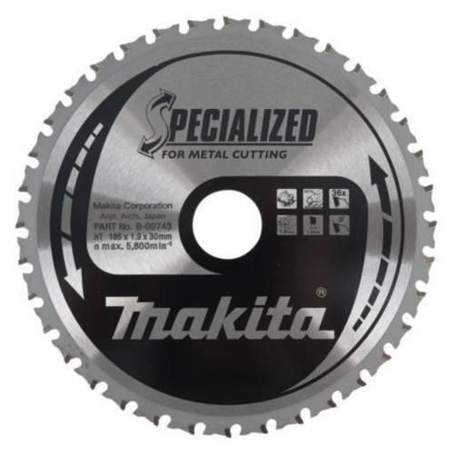Makita Circular saw blade 185X30X1,9 36T 0G