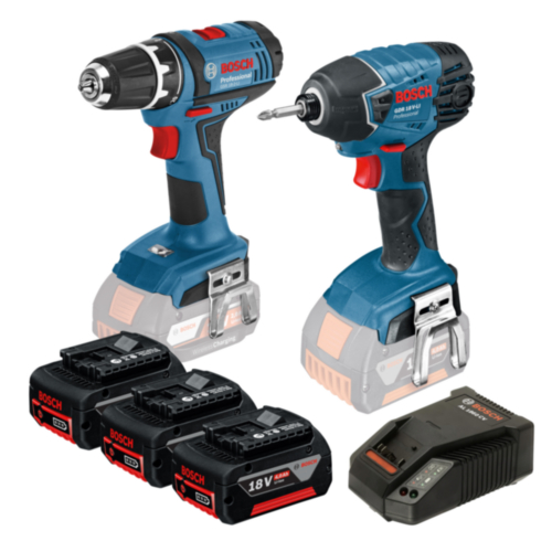 Bosch Electrisch gereedschappen deals GSR 18 +GDR 18 V-LI