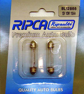 RIPC-2PC-BL12866 LAMP 12V 10W SV8.5-8