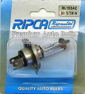 RIPCA 1PC BL13342 LAMP 24V 75/70W H4