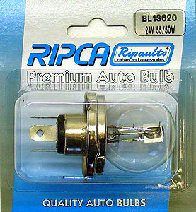 RIPC-1PC-BL13620 LAMP 24V 55/55W P45T