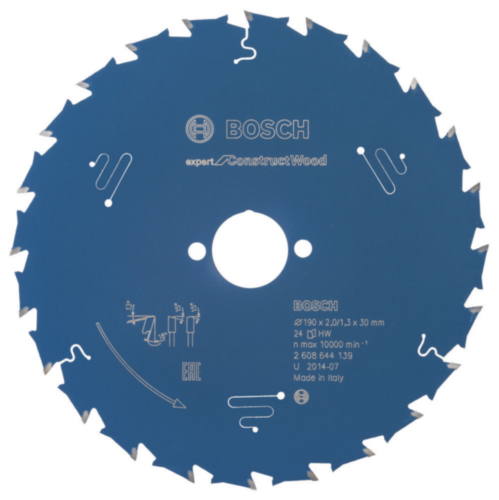 Bosch Lâmina de serra circular 190X30X2/1.3X24 T