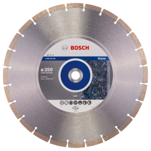 Bosch Disque diamant 350X20+25,40X3,1X10