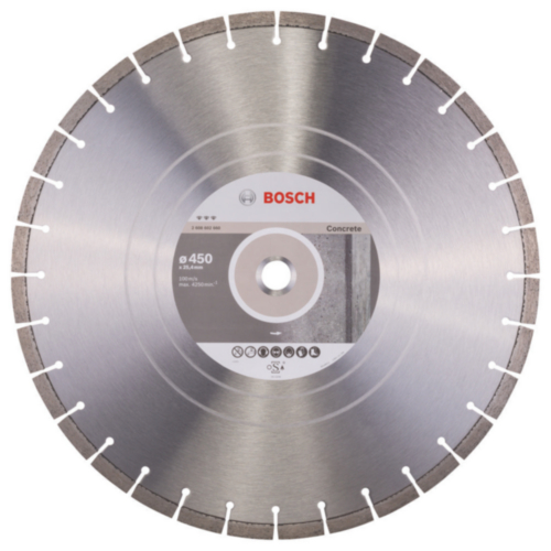 Bosch Diamond cutting disc 450X25,40X3,6X12MM