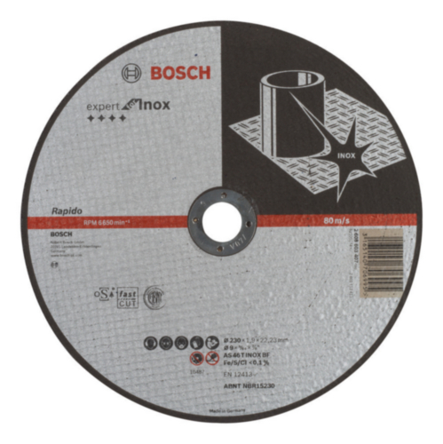 Bosch Doorslijpschijf AS 46 T BF 230MM