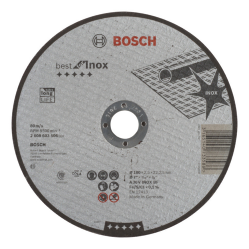 Bosch Disco de corte A 30 V BF 180MM