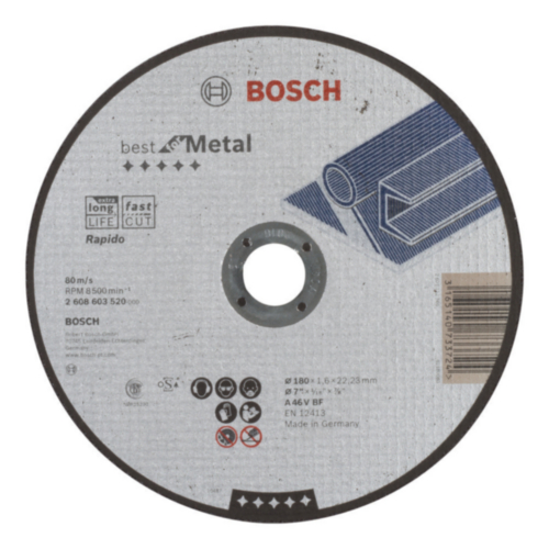 Bosch Disco de corte A 46 V BF 180MM