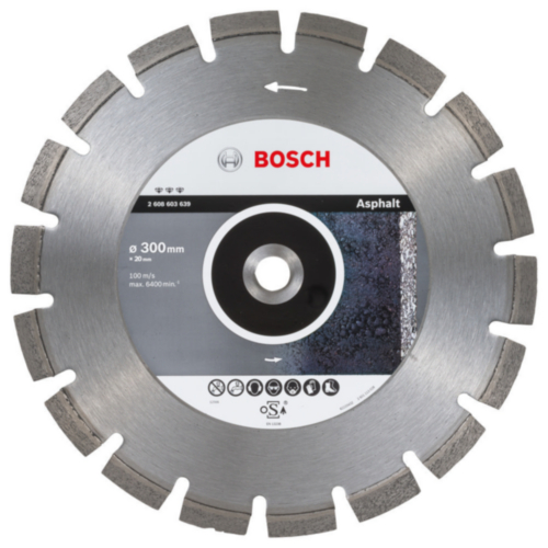 Bosch Diamond cutting disc ASPHALT 300X20X12MM