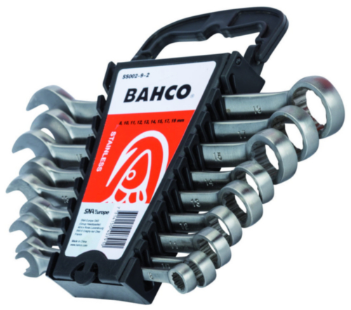 Bahco Combination spanners RVS SET 9D
