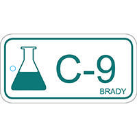 Brady Tag energiebron chemisch 9 25PC