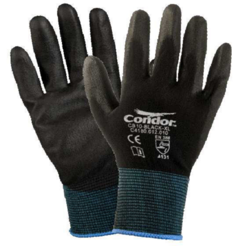 Condor Protective gloves Nylon CLEAN T CB08-BLACK-M