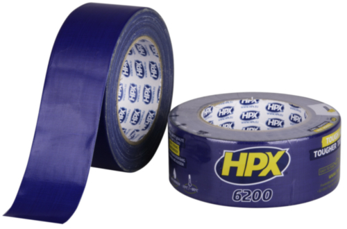 HPX 6200 Duct tape Donkerblauw 48MMX25M