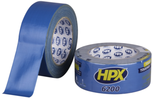 HPX 6200 Duct tape Lichtblauw 48MMX25M
