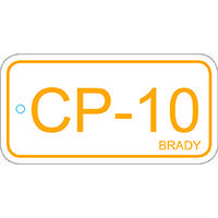 Brady Etiquette source d'energie panneau de controle 10 25PC
